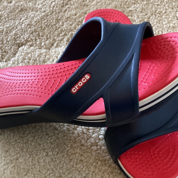 Crocs slides navy blue - Picture 3 of 4